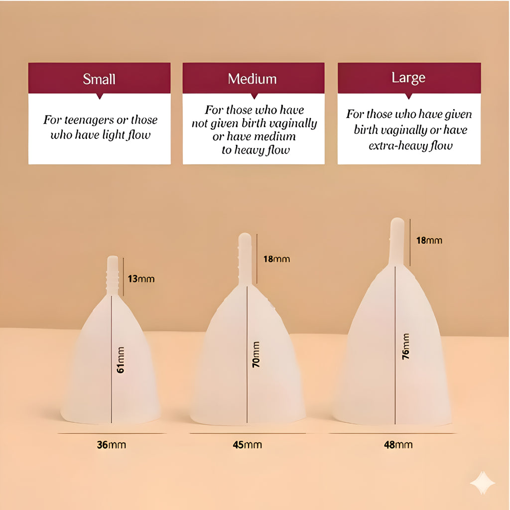 Menstrual Cup+Storage Pouch (FREE)